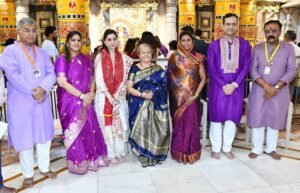 Shri Mahalaxmi Temple Organises ‘Nari Tu Narayani’ Felicitation Ceremony